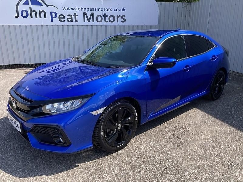 Blue Used 2019 Honda Civic SR Hatchback | £14,999 (Fair price) - Image 1/4