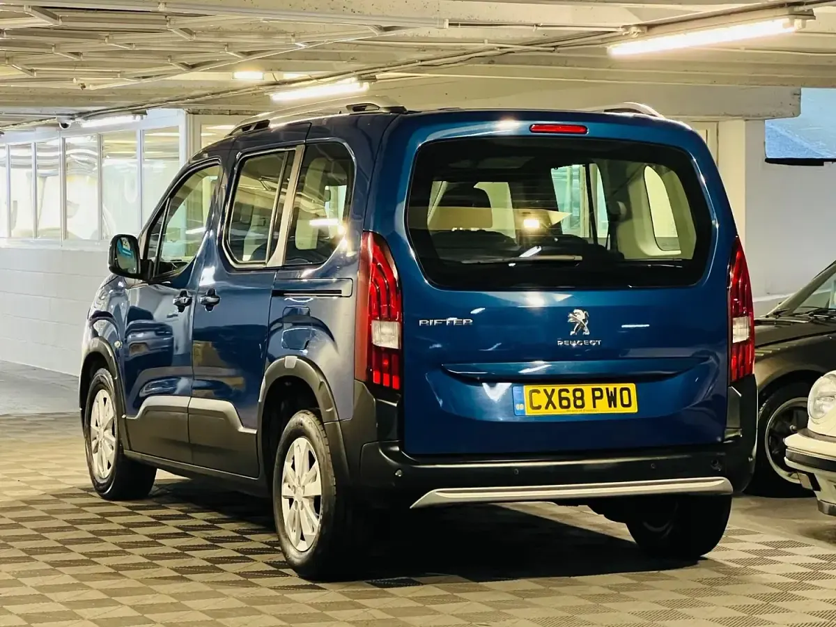 Used Peugeot Rifter Allure 2018 Blue MPV
