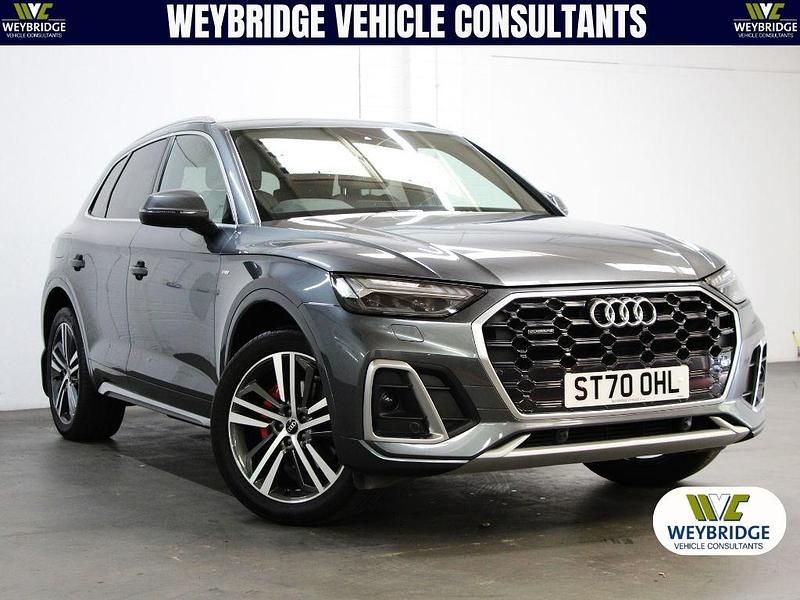 Grey Used 2020 Audi Q5 S-Line SUV | £29,495 (A bit pricey) - Image 1/4