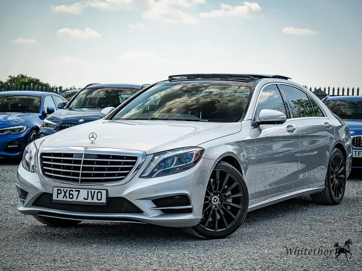 Used Mercedes S350 AMG line 2017 Silver Sedan