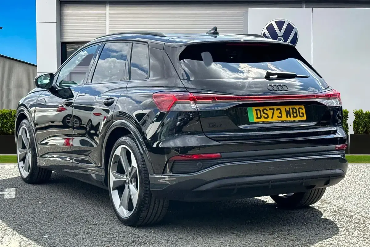 Used Audi Q4 e-tron Black Edition 210 kW (286 HP) 2024 Black SUV