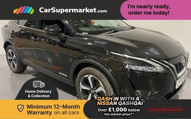 Black Used 2023 Nissan Qashqai N-Connecta SUV | £18,197 (Good price) - Image 1/3