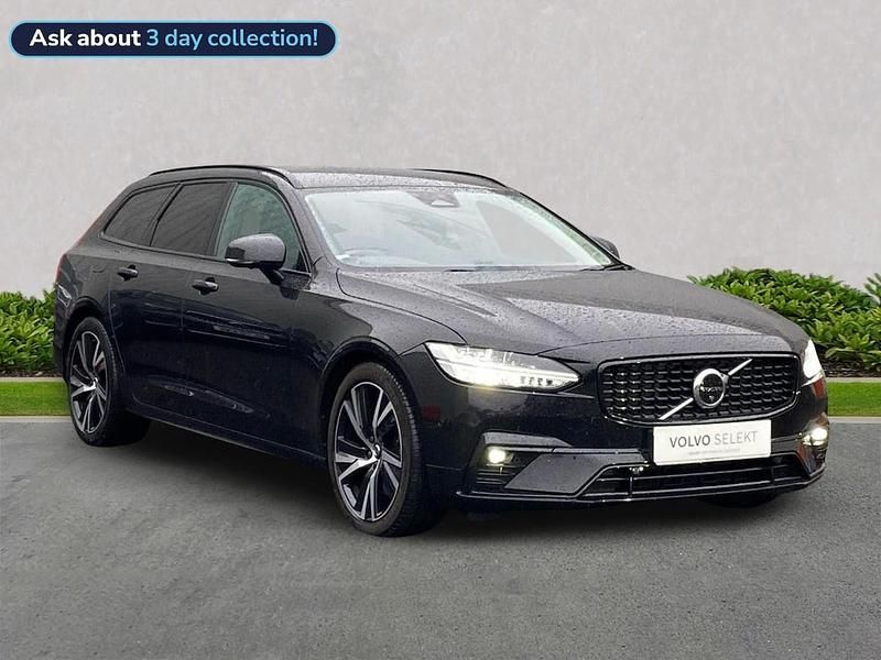 Black Used 2022 Volvo V90 Plus Estate | £25,999 (Fair price) - Image 1/4