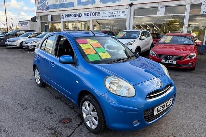 Blue Used 2011 Nissan Micra Acenta Hatchback | £3,495 (Fair price) - Image 1/1