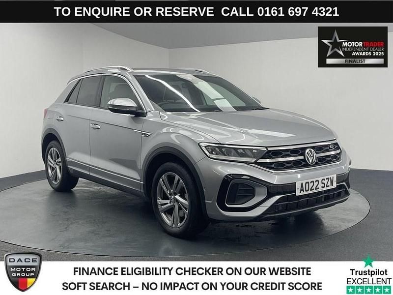 Silver Used 2022 VW T-Roc R-line SUV | £20,970 (Good price) - Image 1/3
