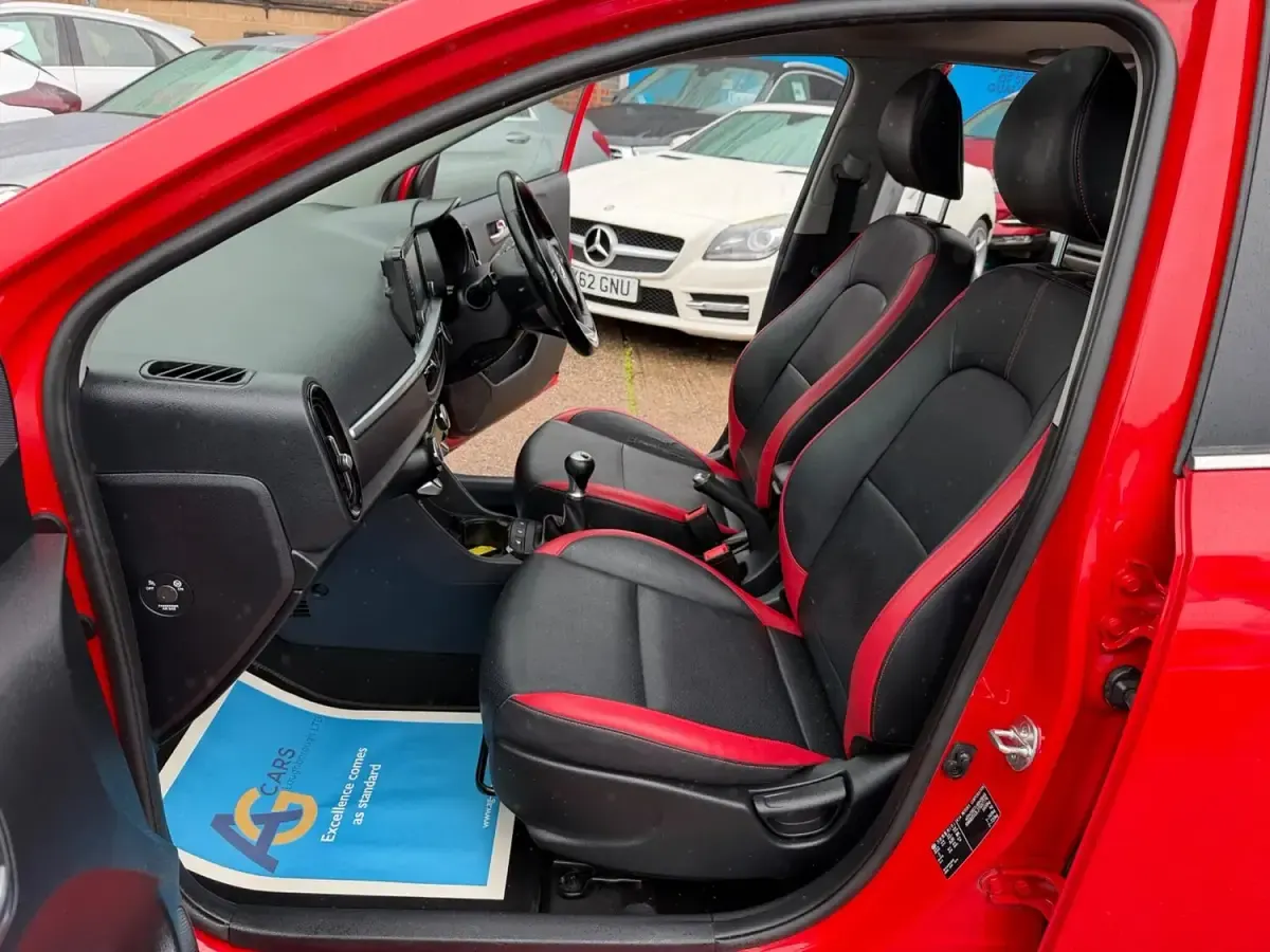 Used Kia Picanto GT-Line S 83 HP (61 kW) 2017 Red Hatchback