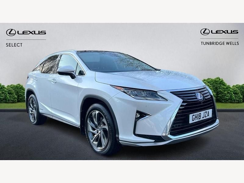 White Used 2018 Lexus RX450h SUV | £23,296 (Fair price) - Image 1/3
