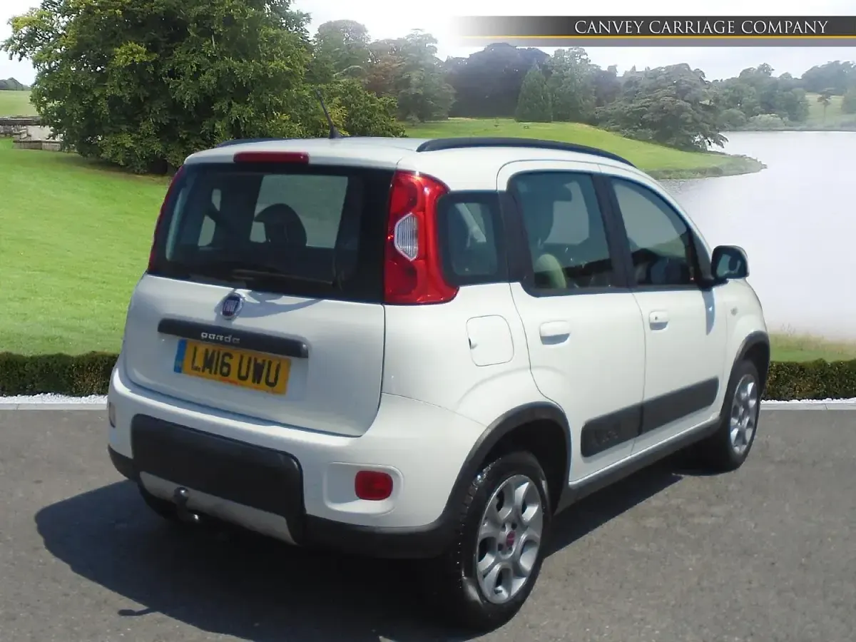 Used Fiat Panda 4x4 S 85 HP (62 kW) 2016 White Hatchback