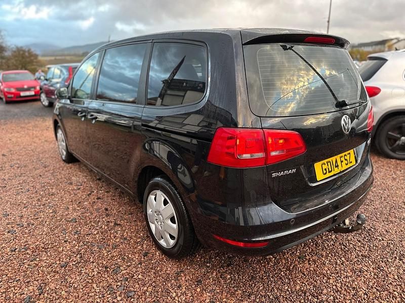 Used VW Sharan S 140 HP (102 kW) 2014 Black MPV
