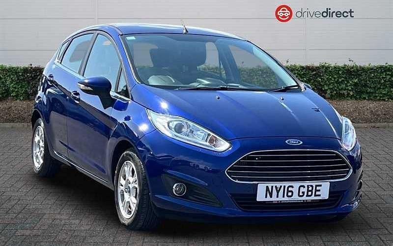 Blue Used 2016 Ford Fiesta Zetec Hatchback | £6,000 (Fair price) - Image 1/4