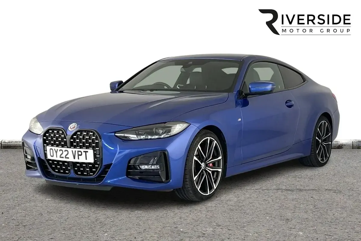Used BMW 420 M Sport 181 HP (133 kW) 2022 Blue Coupe