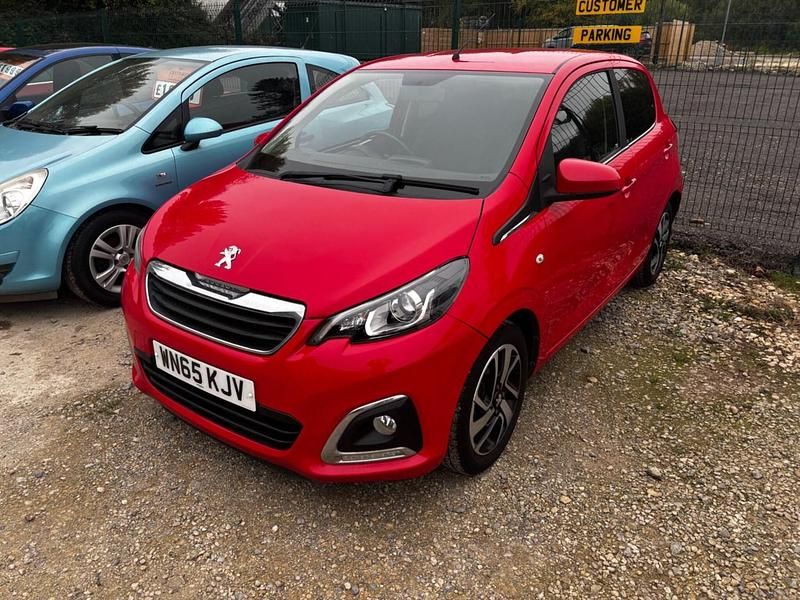 Red Used 2015 Peugeot 108 Allure Hatchback | £4,999 (A bit pricey) - Image 1/4
