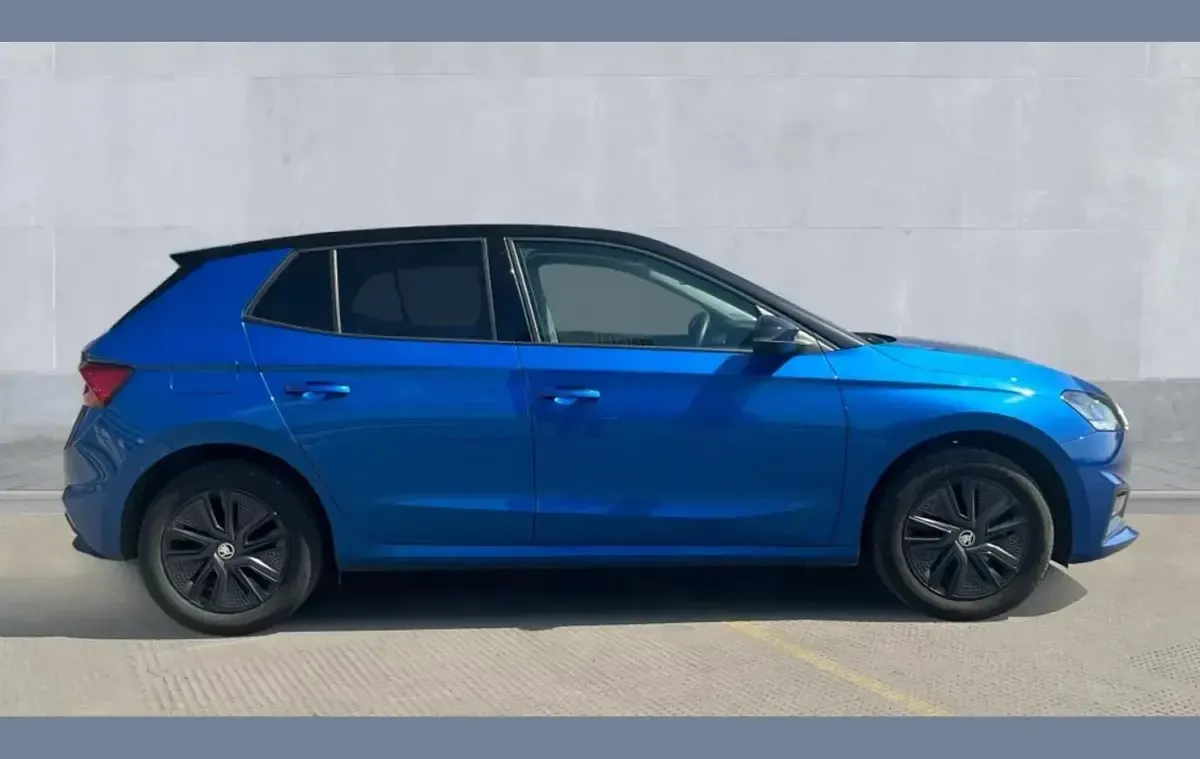 Used Skoda Fabia Colour Edition 116 HP (85 kW) 2024 Blue Hatchback