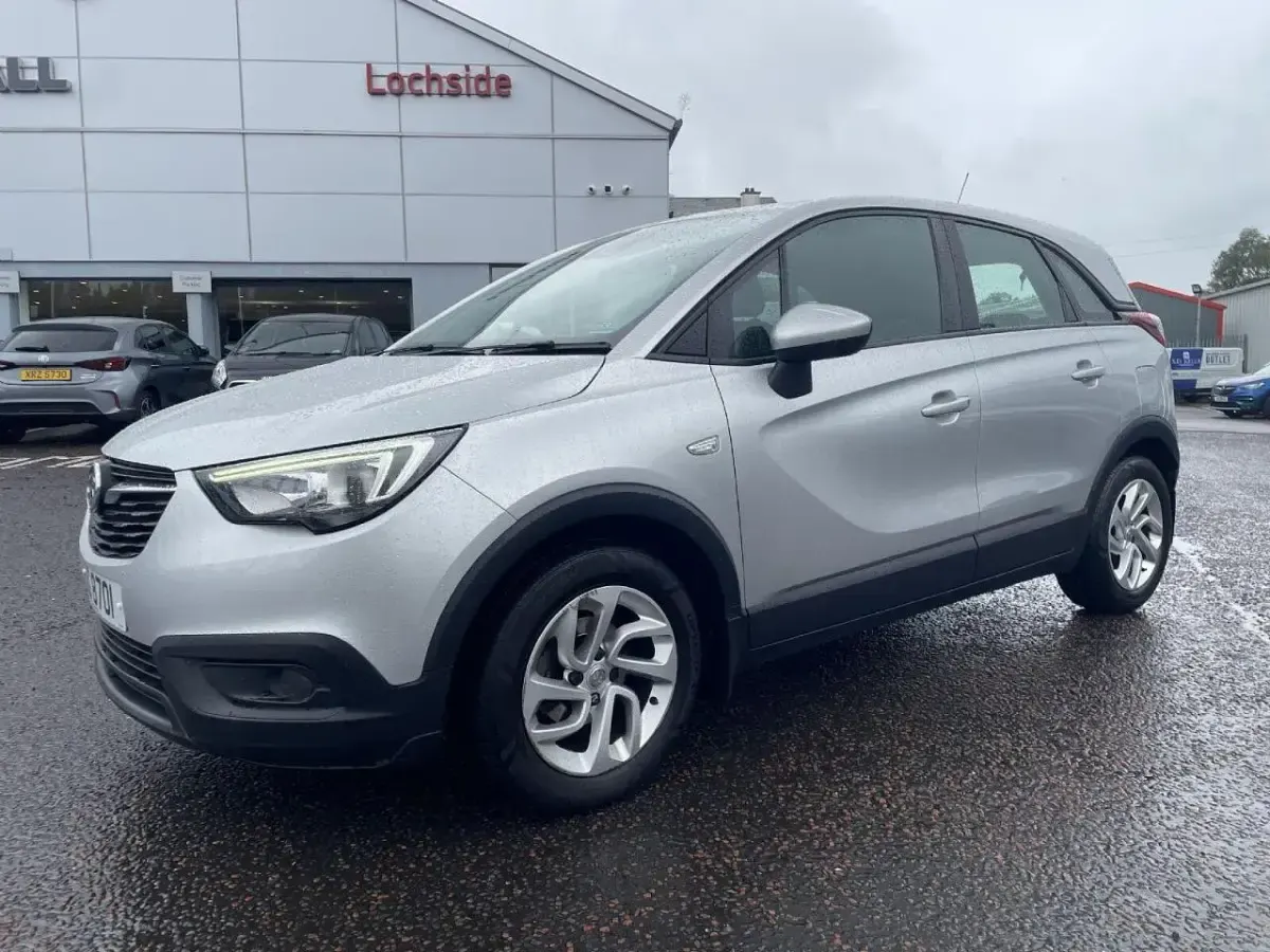 Used Vauxhall Crossland X 82 HP (60 kW) 2019 Grey SUV