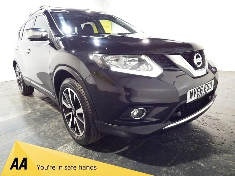 Black Used 2016 Nissan X-Trail N-TEC SUV | £11,290 (Fair price) - Image 1/3