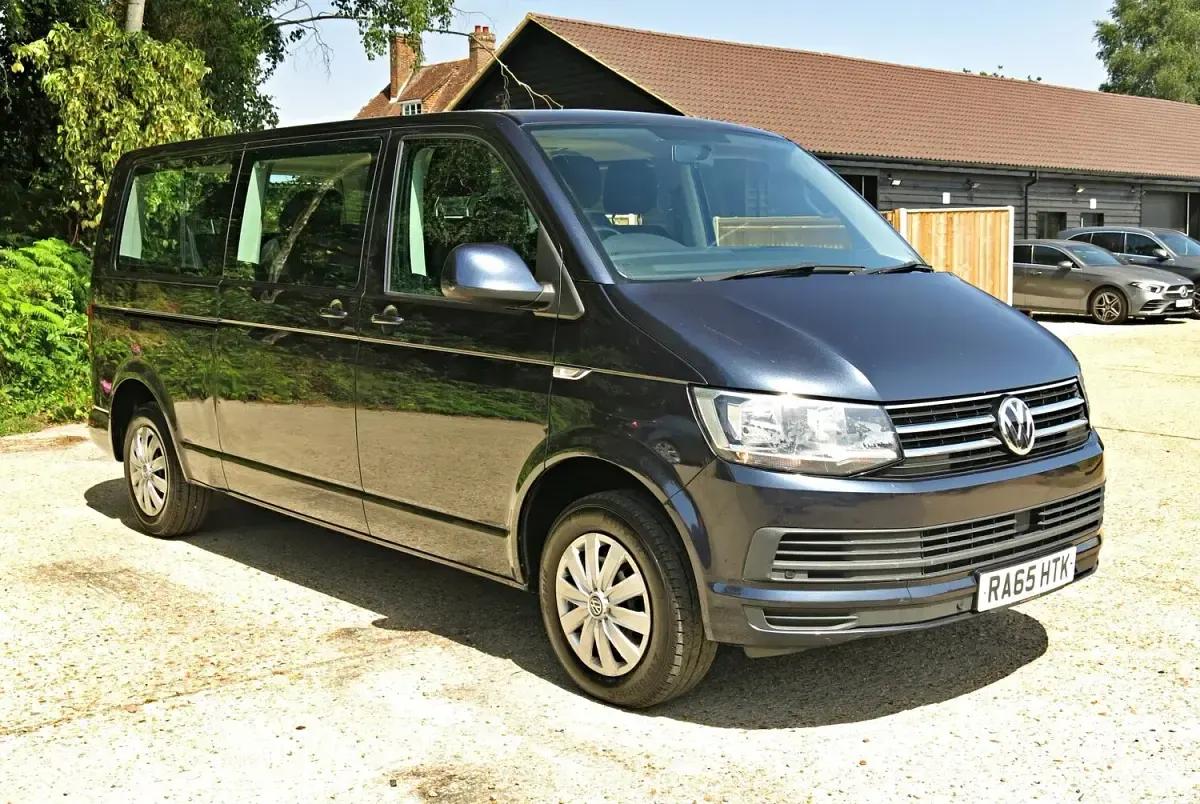Used VW T5 SE 150 HP (110 kW) 2015 Blue Van