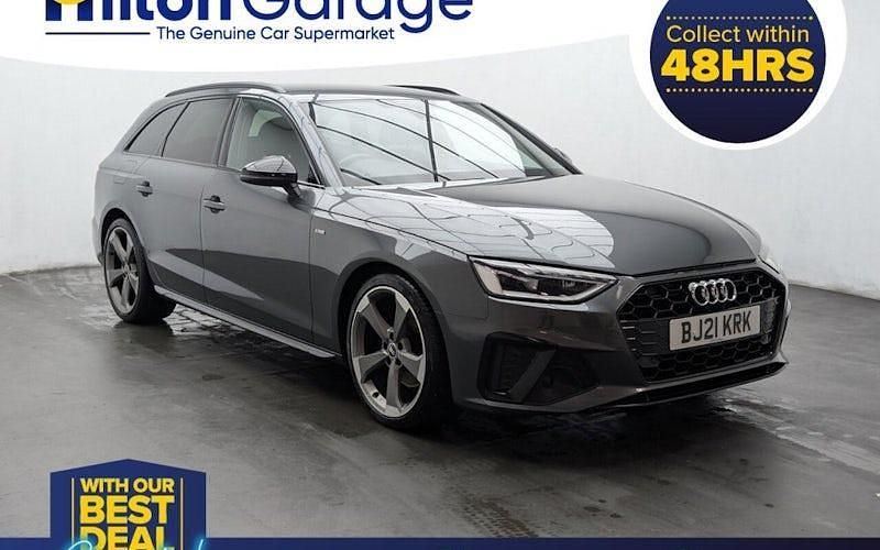 Used Audi A4 Black Edition 136 HP (100 kW) 2021 Grey Estate