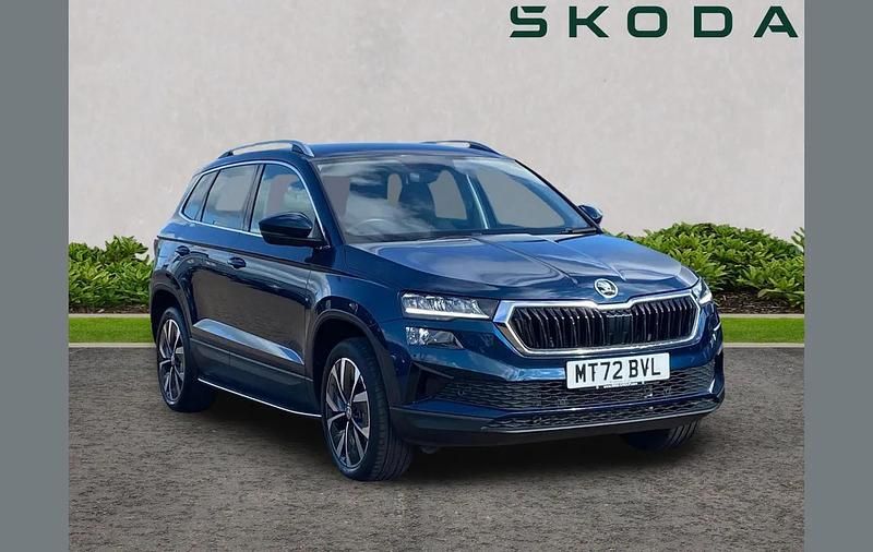 Used Skoda Karoq SE L 147 HP (108 kW) 2023 Blue SUV