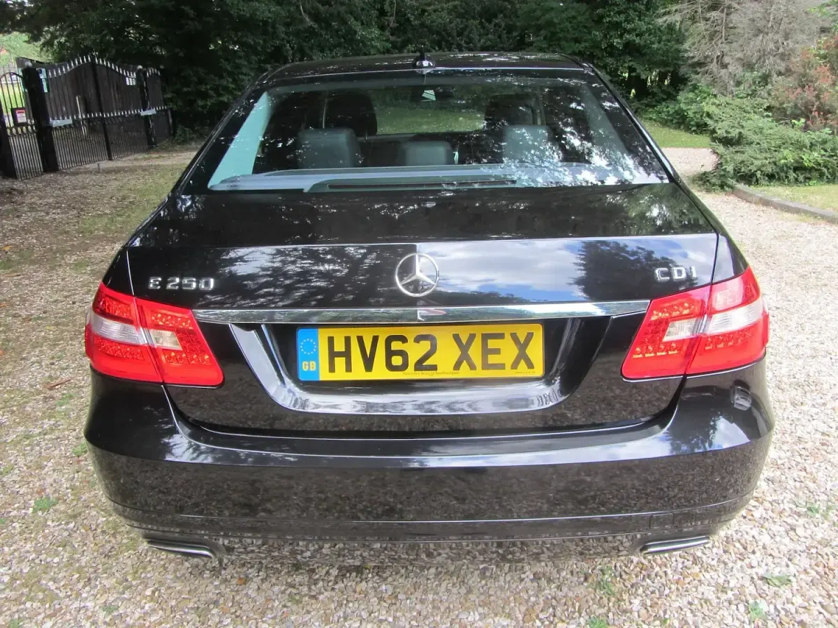 Used Mercedes E250 SE 2012 Black Sedan