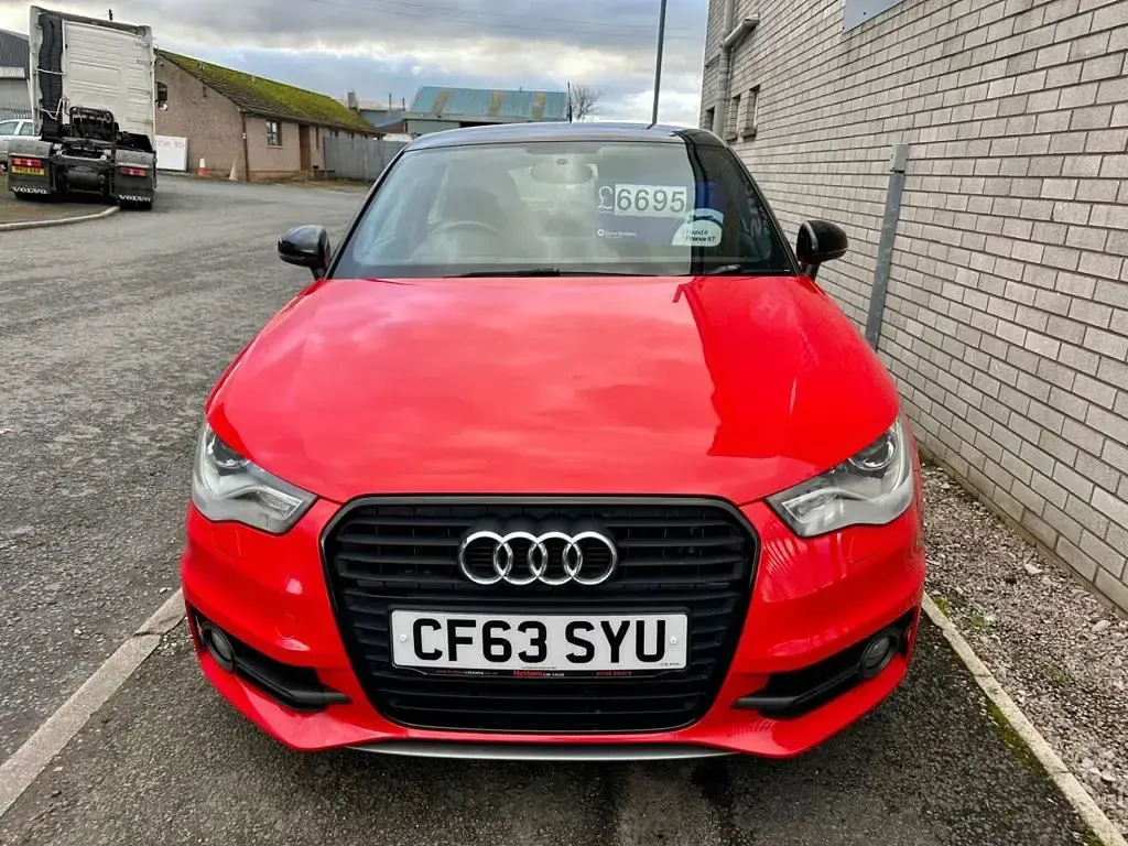 Used Audi A1 Sportback S-Line 122 HP (89 kW) 2014 Red Hatchback