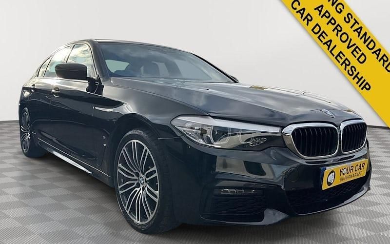 Used BMW 530e M Sport 252 HP (185 kW) 2019 Black Sedan