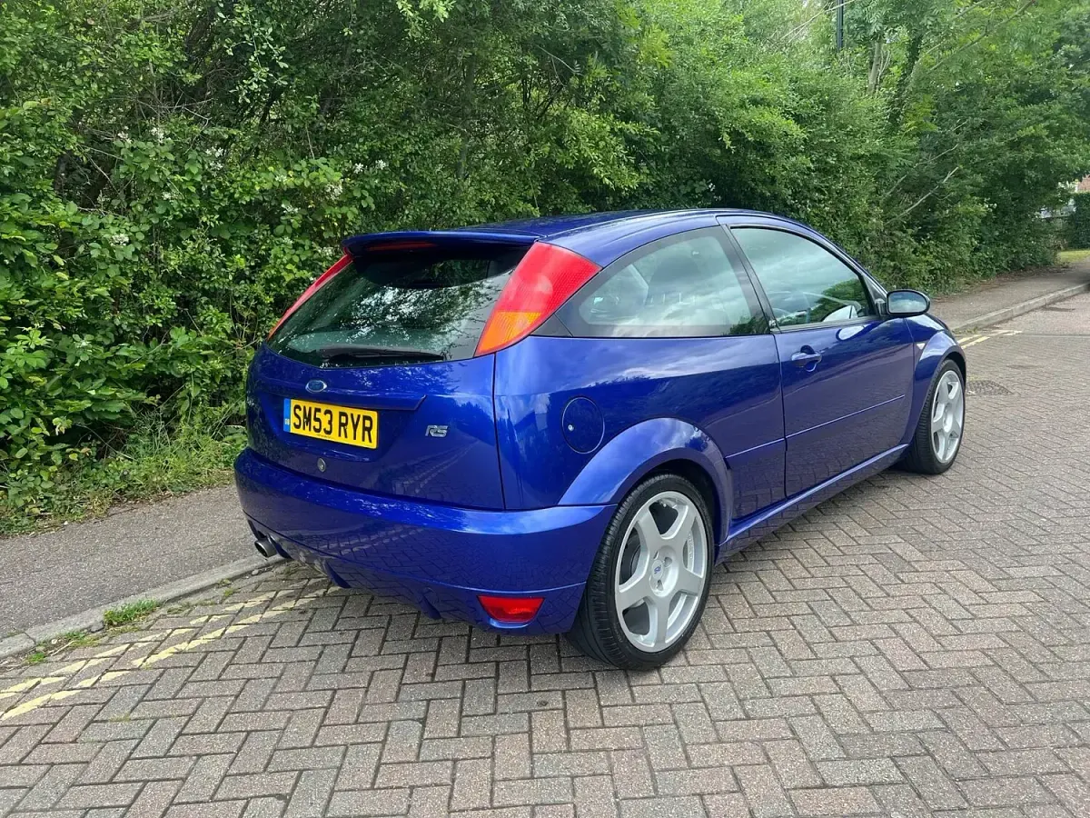 Used Ford Focus RS 2003 Blue Hatchback