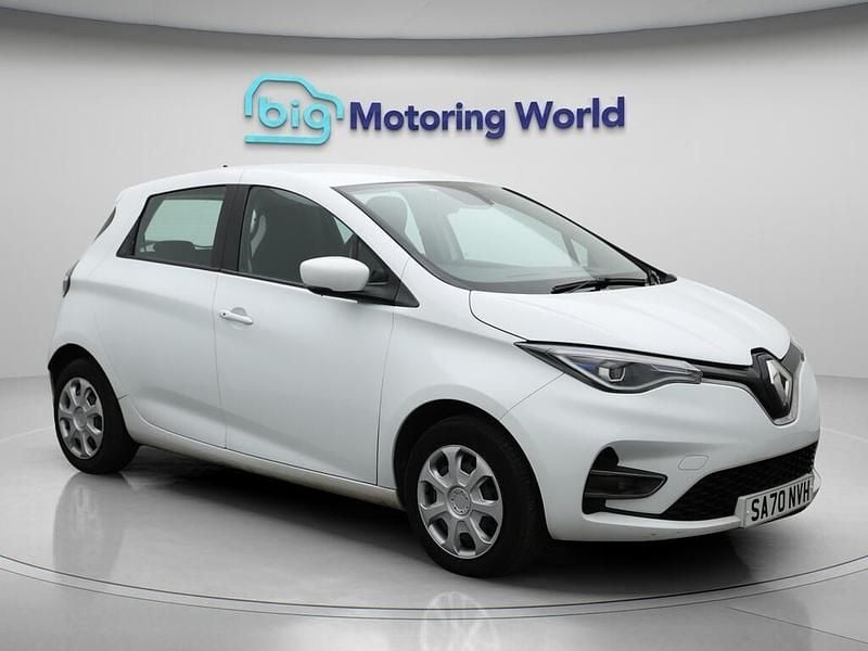 White Used 2020 Renault Zoe Play Hatchback | £7,200 (Fair price) - Image 1/4