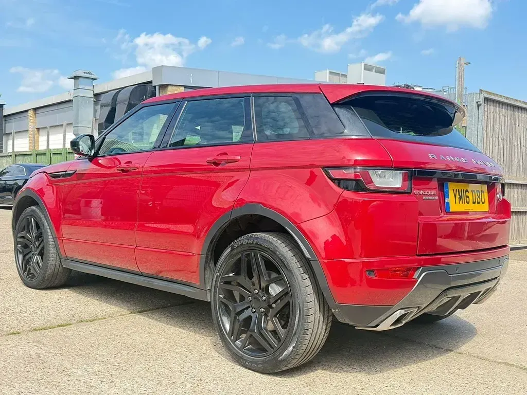 Gebraucht Land Rover Range Rover evoque HSE Dynamic 2016 Rot SUV
