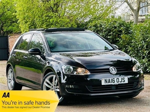 Black Used 2016 VW Golf VII GT Hatchback | £9,990 (Good price) - Image 1/1
