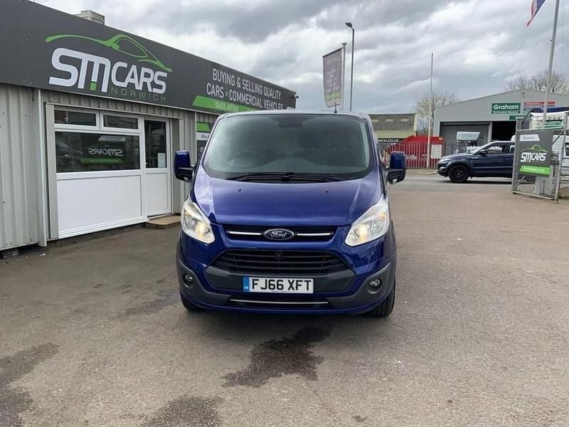 Used Ford Transit Custom Limited 168 HP (123 kW) 2016 Blue Van