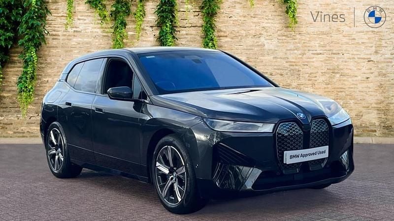 Grey Used 2022 BMW iX M Sport SUV | £38,913 (Expensive) - Image 1/4