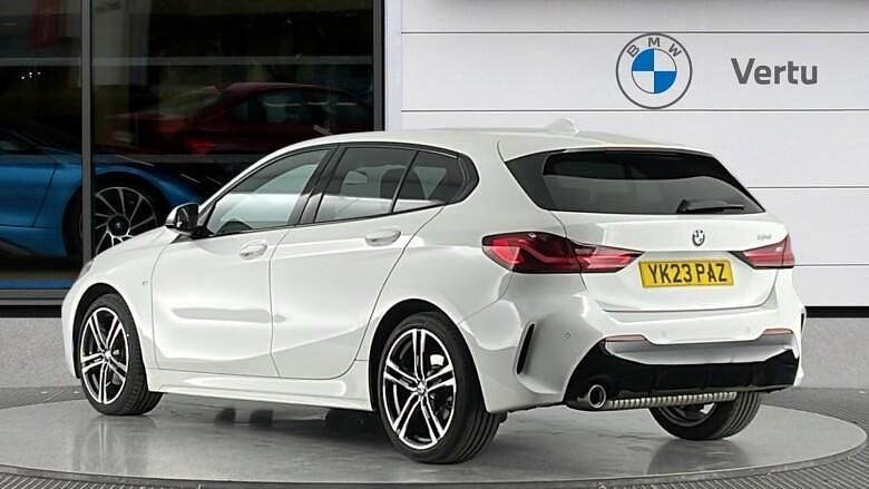 Used BMW 118 M Sport 136 HP (100 kW) 2023 White Hatchback