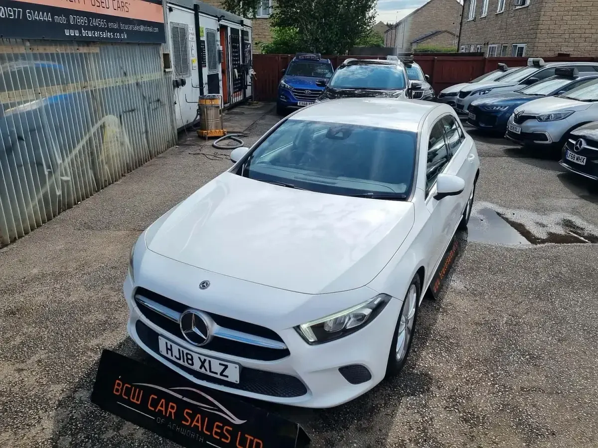 Used Mercedes A200 163 HP (119 kW) 2018 White Hatchback