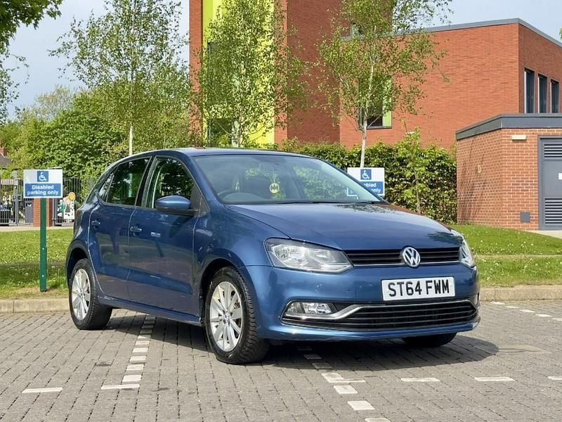 Blue Used 2014 VW Polo SE Hatchback | £4,295 (Fair price) - Image 1/4
