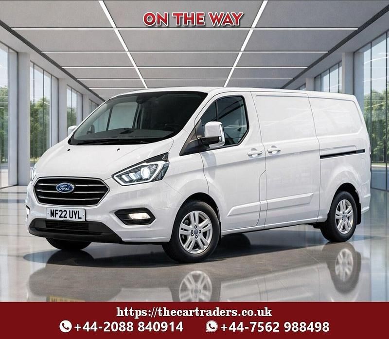 Used Ford Transit Custom Limited 130 HP (95 kW) 2022 White Van
