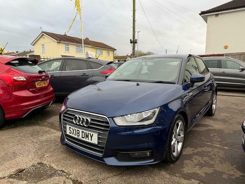 Used Audi A1 Sportback Sport 116 HP (85 kW) 2018 Blue Hatchback