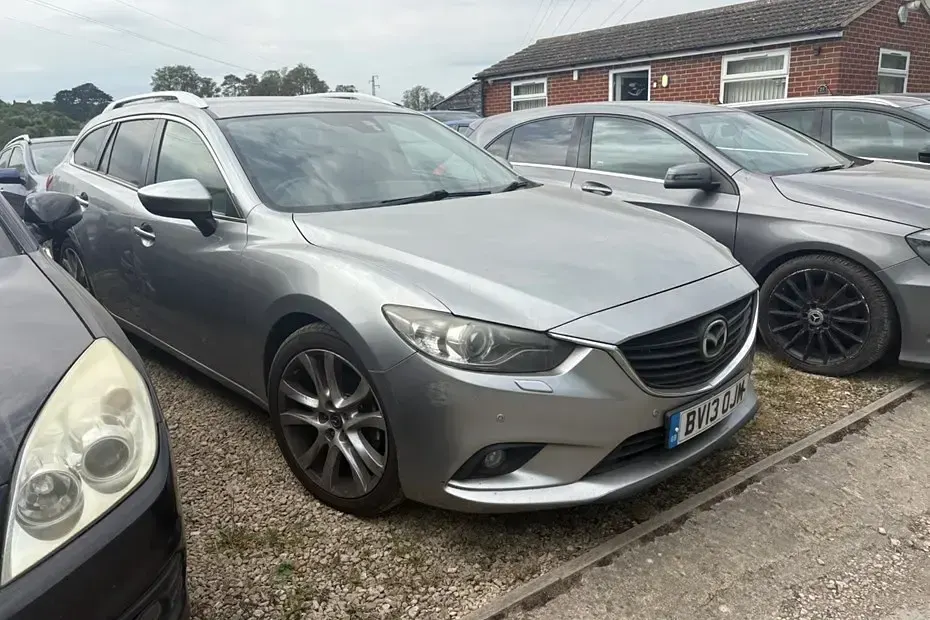 Begagnad Mazda 6 Inclusive 175 HK (128 kW) 2013 Silver Kombi