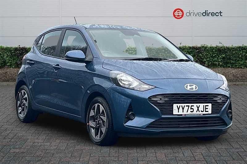 New Hyundai i10 Advanced 2025 Blue Hatchback