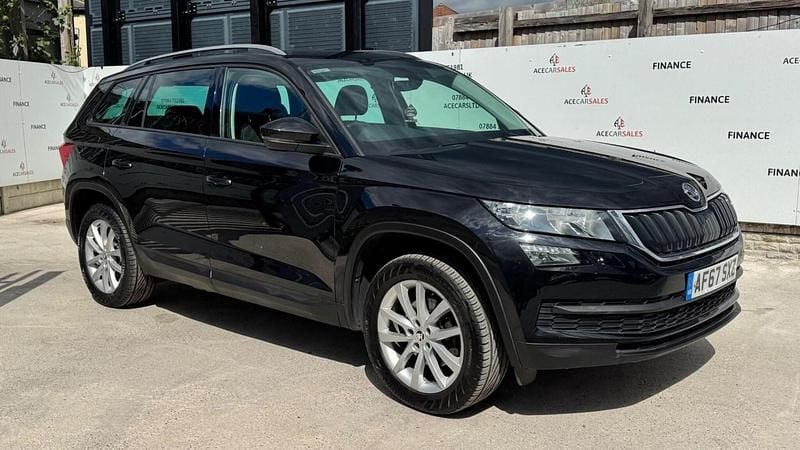 Used Skoda Kodiaq SE 150 HP (110 kW) 2017 Black SUV
