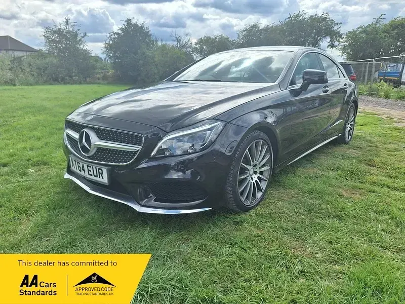 Used Mercedes CLS350 AMG Line Premium 2015 Black Coupe