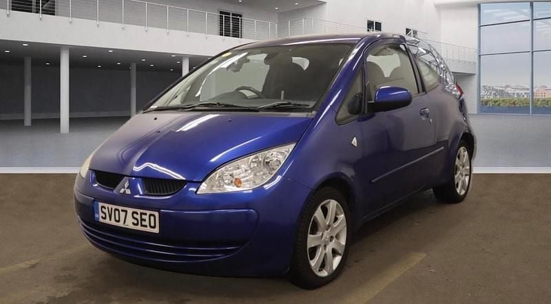 Blue Used 2007 Mitsubishi Colt Hatchback | £795 (Good price) - Image 1/4