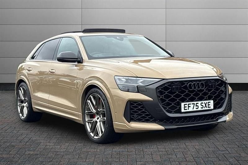 New Audi RS Q8 Comfort 640 HP (470 kW) 2025 Sakhir gold SUV