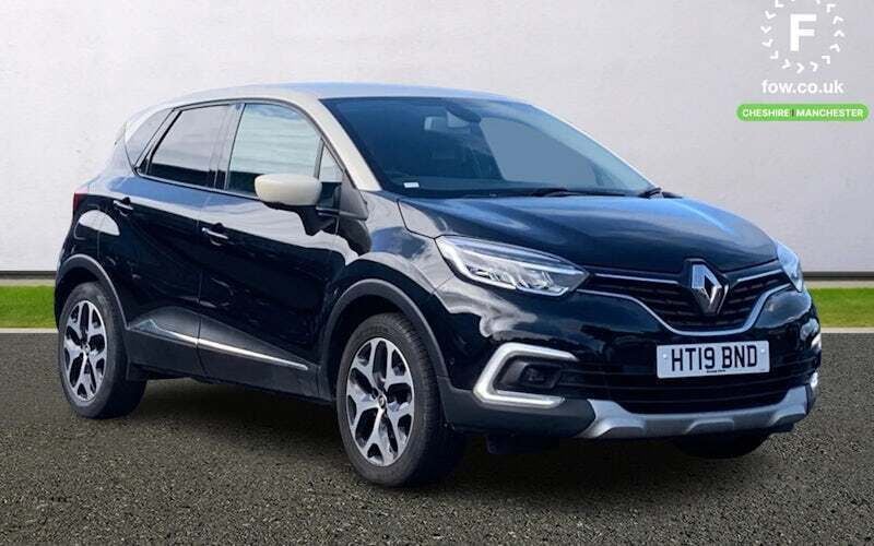 Black/cream Used 2018 Renault Captur GT-Line SUV | £9,599 (Fair price) - Image 1/4