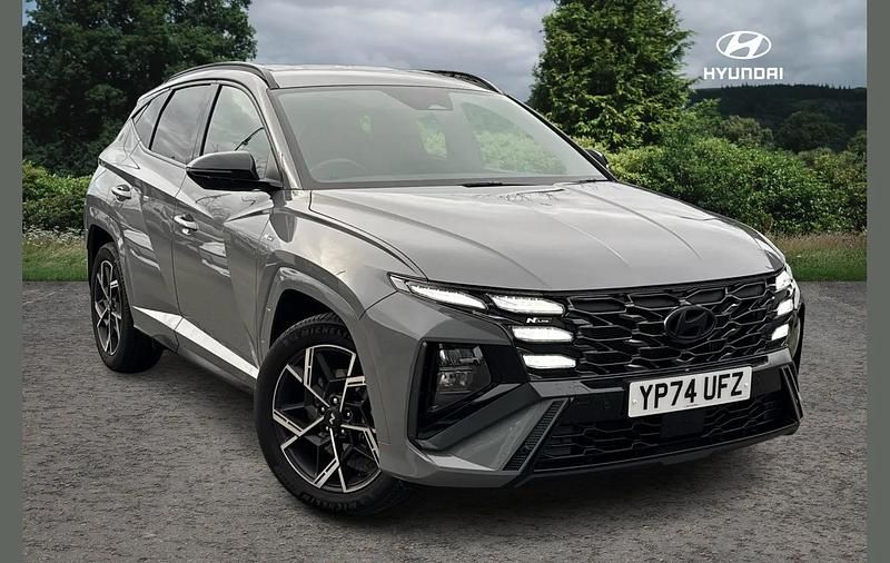 Grey Used 2024 Hyundai Tucson N Line SUV | £25,999 (Fair price) - Image 1/4