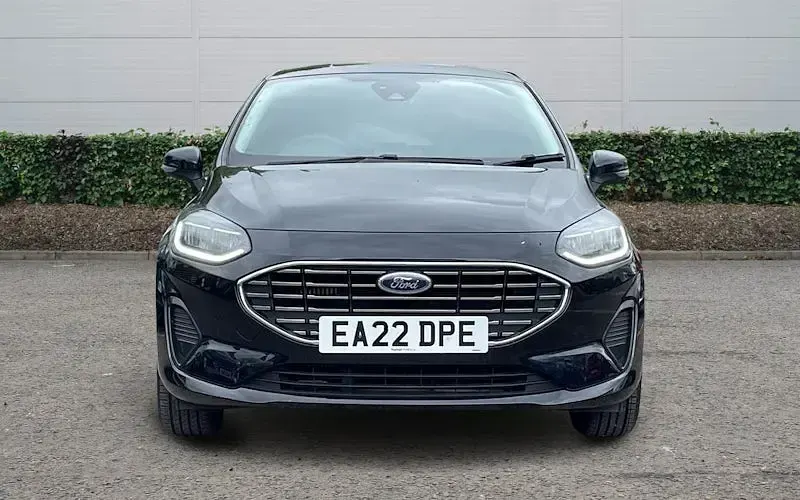 Used Ford Fiesta Titanium 101 HP (74 kW) 2022 Black Hatchback