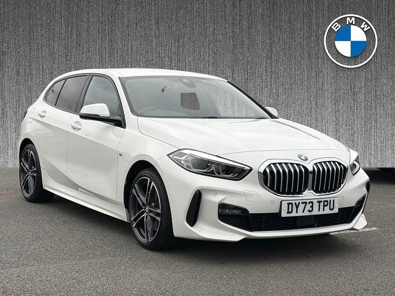 White Used 2023 BMW 118 M Sport Hatchback | £23,399 (Fair price) - Image 1/4