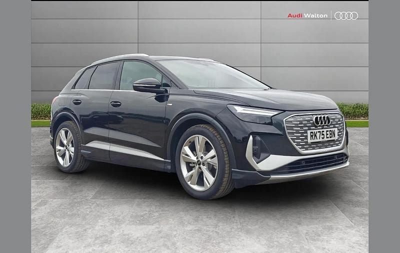 Used Audi Q4 e-tron S-Line 125 kW (170 HP) 2025 Black SUV