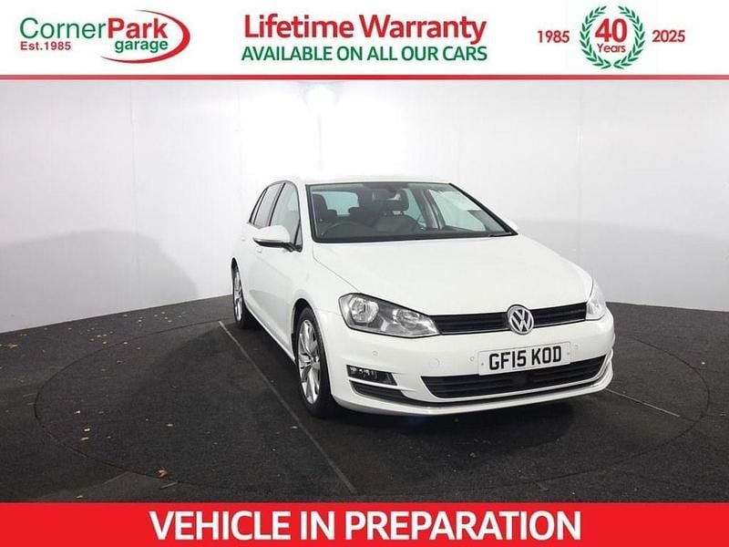 White Used 2015 VW Golf VII GT Hatchback | £7,999 (Fair price) - Image 1/1