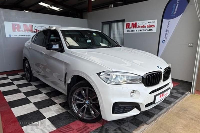 Used BMW X6 M Sport 2018 White SUV
