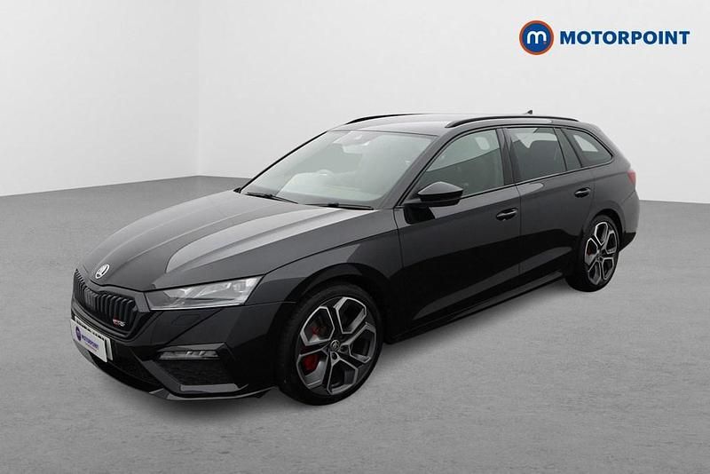 Used Skoda Octavia vRS 245 HP (180 kW) 2022 Black Estate